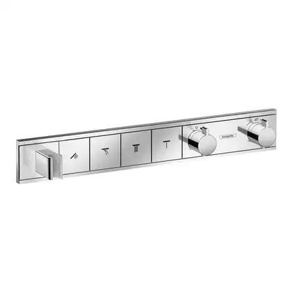 Термостат, скрытого монтажа, на 4 потребителя Hansgrohe RainSelect (цвет - хром) (15357000) фото 1 Aquada.com.ua
