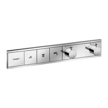 Термостат для скрытого монтажа на 3 потребителя Hansgrohe RainSelect (цвет - хром) (15381000) фото 1 Aquada.com.ua