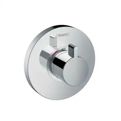Термостат для душа Hansgrohe ShowerSelect S Highflow (цвет - хром) (15741000) фото 1 Aquada.com.ua