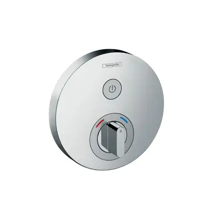 Смеситель для душа Hansgrohe ShowerSelect S (цвет - хром), для 1 потребителя (15747000) фото 1 Aquada.com.ua