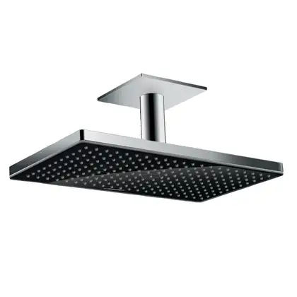 Верхний душ 466 х 270 мм Hansgrohe Raindance Select (цвет - хром/чёрный) (24002600) фото 1 Aquada.com.ua