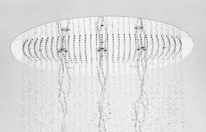 Верхний душ Hansgrohe Raindance Rainmaker Air 3jet Ø 600 мм (цвет - хром), с подсветкой (26117000) фото 2 Aquada.com.ua