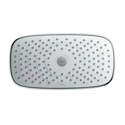Верхний душ Hansgrohe Raindance Select E 300 2jet (цвет - хром/белый) (273844001) фото 2 Aquada.com.ua