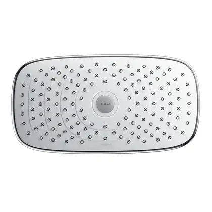 Верхний душ с потолочным подсоединением Hansgrohe Raindance 300x160 мм (белый/хром) (27384400) фото 1 Aquada.com.ua