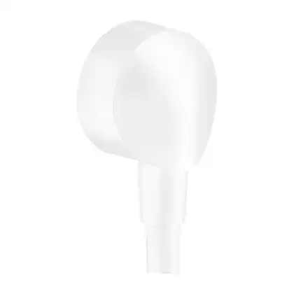 Шланговое подсоединение Hansgrohe Fixfit (цвет - белый матовый) (27454700) фото 1 Aquada.com.ua
