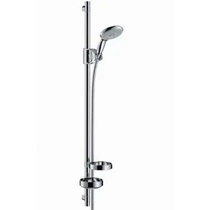 Душевой набор Hansgrohe Raindance E 100 AIR 3 jet / Unica'D Puro (27883000) фото 1 Aquada.com.ua
