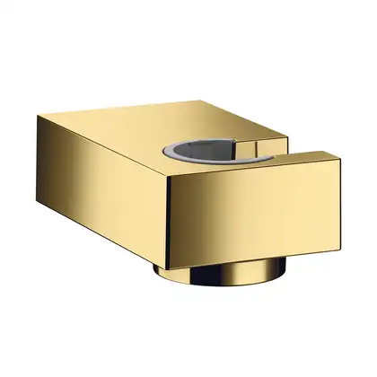 Держатель ручного душа Hansgrohe Porter E (цвет - полированное золото) (28387990) фото 1 Aquada.com.ua