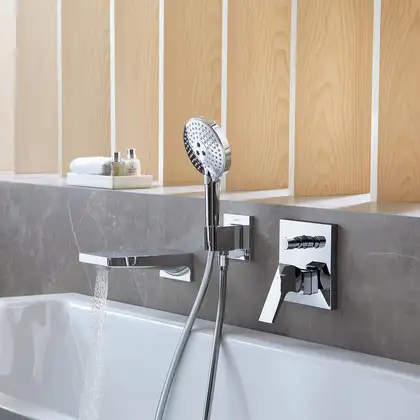 Излив для ванны Hansgrohe Metropol (цвет - хром) (32543000) фото 2 Aquada.com.ua