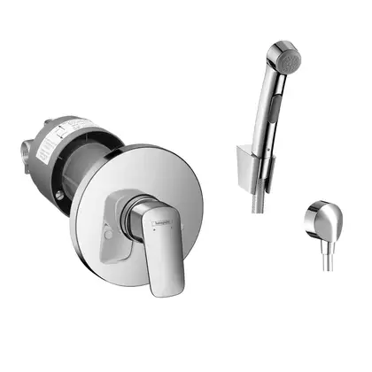 Набор скрытого монтажа с гигиенической лейкой Hansgrohe Logis (цвет - хром) (3B111219 (20180007)) фото 1 Aquada.com.ua
