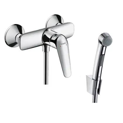 Набор для гигиенического душа Hansgrohe Novus (цвет - хром) (7106000S) фото 1 Aquada.com.ua