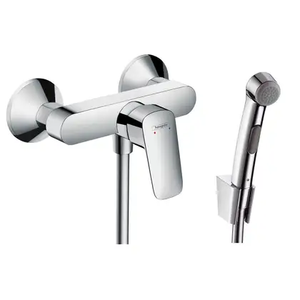 Набор для гигиенического душа Hansgrohe Logis (цвет - хром) (7160000S) фото 1 Aquada.com.ua Набор для гигиенического душа Hansgrohe Logis (цвет - хром) (7160000S) фото 1 Aquada.com.ua