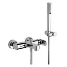 Смеситель для ванны Paffoni Candy (цвет - хром), с душевым гарнитуром (CA023CR) фото 1 Aquada.com.ua