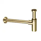 Сифон для раковины Paffoni Light (цвет - чёрный матовый) (ZACC240HG)