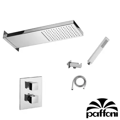 Душевая система скрытого монтажа Paffoni Collections Shower 520х160 мм (DS3jet3hole) фото 2 Aquada.com.ua