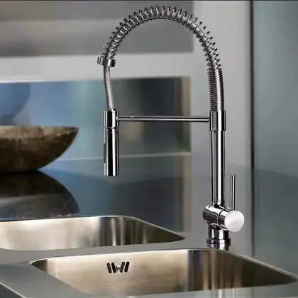 Кухонный смеситель Paffoni Stick, цвет хром (SK179CR) фото 2 Aquada.com.ua