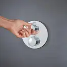 Grohe Grohtherm Термостат для душа с переключателем на 2 положения верхний/ручной душ (24076000) фото 11 Aquada.com.ua