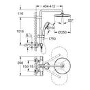 Душевая система Grohe Tempesta Cosmopolitan 26670000 фото 4 Aquada.com.ua