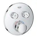 Термостат для ванны/душа на 2 выхода Grohe Grohtherm SmartControl (цвет - хром) (29119000) фото 16 Aquada.com.ua