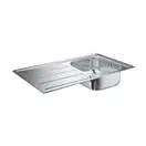GROHE Мийка для кухні 860 x 500 мм з ексцентриком, 1 чаша (31552SD0) фото 5 Aquada.com.ua