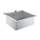 GROHE Мийка для кухні 518 x 560 мм, 1 чаша, матова, в рівень зі стільницею (31583SD0) (31583SD0) фото 5 Aquada.com.ua