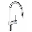 Смеситель для кухни с выдвижным изливом Grohe Minta (цвет - хром) (32321002) фото 16 Aquada.com.ua