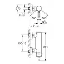 Смеситель для душа Grohe Essence (33636001) фото 8 Aquada.com.ua