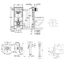 Комплект Grohe инсталляция Rapid SL 38772001 + набор для гигиенического душа со смесителем BauClassic 111048 (38772001111048) фото 2 Aquada.com.ua