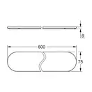 Полка Grohe Selection 41057000 фото 6 Aquada.com.ua