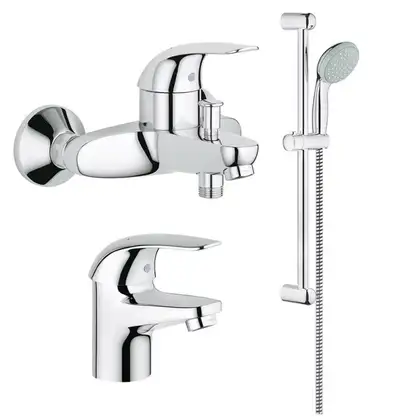 GROHE Набор смесителей Euroeco (124428) фото 11 Aquada.com.ua