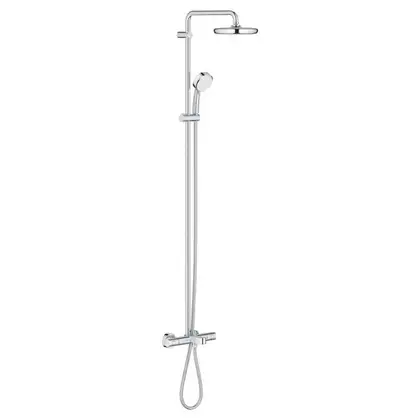 GROHE Душова система настінного монтажу з термостатом для ванни  Tempesta Cosmopolitan System 210 (26223001 фото 8 Aquada.com.ua