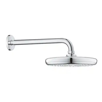 GROHE  Верхній душ с душовим кронштейном 286 мм, 1 режим струменю Tempesta 210 (26411000) фото 6 Aquada.com.ua