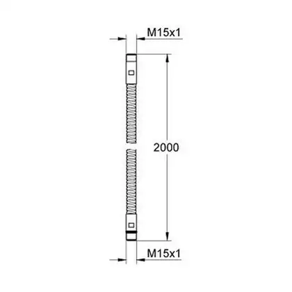 GROHE Шланг для душа, металевий 1250 мм Relexa  (28146000) фото 6 Aquada.com.ua