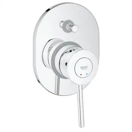 Смеситель для ванны Grohe Bau Classic (цвет - хром) (29047000) фото 7 Aquada.com.ua