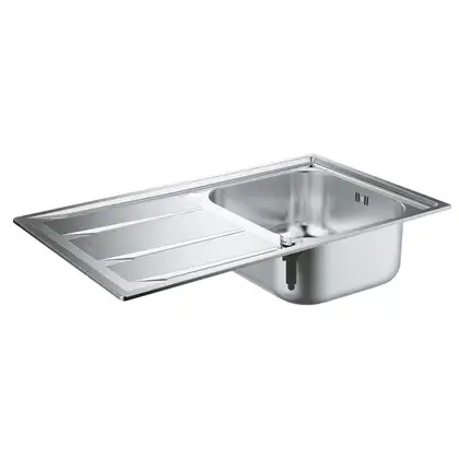 GROHE Мийка для кухні 860 x 500 мм з ексцентриком, 1 чаша, матова (31566SD0) (31566SD0) фото 5 Aquada.com.ua