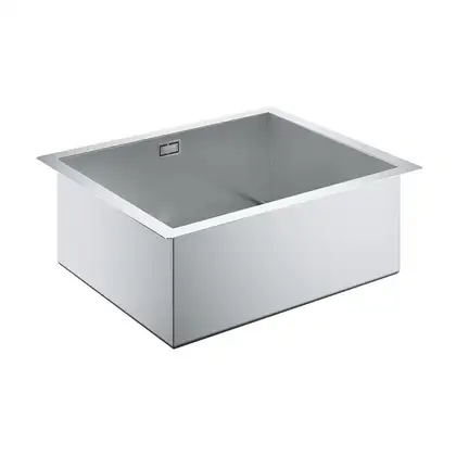 GROHE Мийка для кухні 564 x 464 мм, 1 чаша, матова, в рівень зі стільницею (31579SD0) (31579SD0) фото 5 Aquada.com.ua