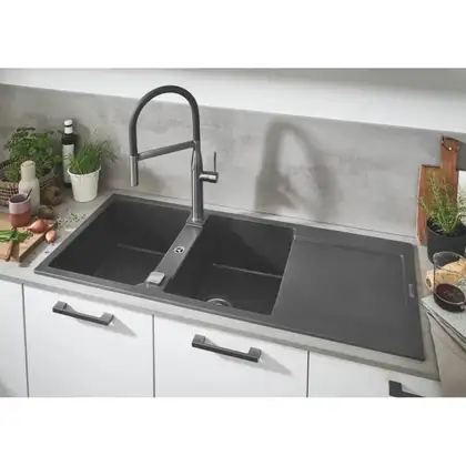 GROHE Мойка кварцевая Sink K500 двойная (31647AT0) (31647AT0) фото 12 Aquada.com.ua