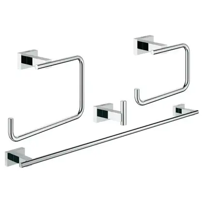 GROHE Набір аксесуарів 4 в 1 Essentials Cube  (40778001) фото 13 Aquada.com.ua