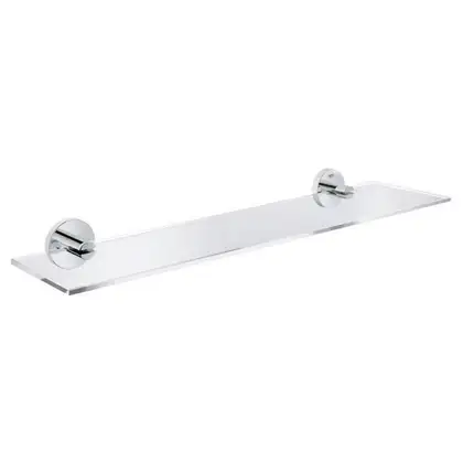 GROHE Полочка стеклянная Essentials , 530мм (40799001) фото 8 Aquada.com.ua