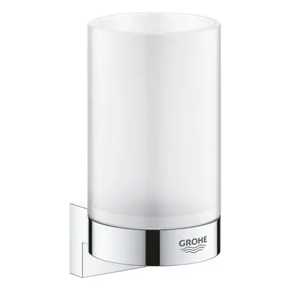 Держатель для стакана/дозатора жидкого мыла Grohe Selection, хром (41027000) фото 12 Aquada.com.ua