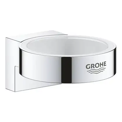 Держатель для стакана/дозатора жидкого мыла Grohe Selection, хром (41027000) фото 9 Aquada.com.ua