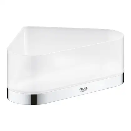 Полка Grohe Selection 41038000 с держателем фото 5 Aquada.com.ua