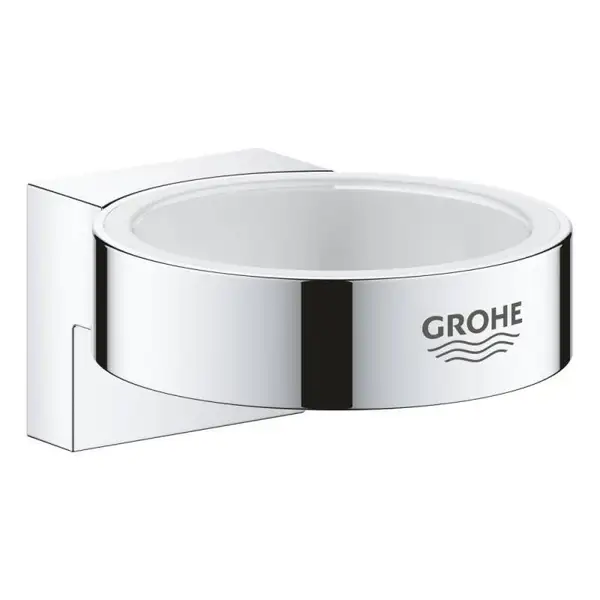 Держатель для стакана/дозатора жидкого мыла Grohe Selection, хром (41027000) фото 9 Aquada.com.ua