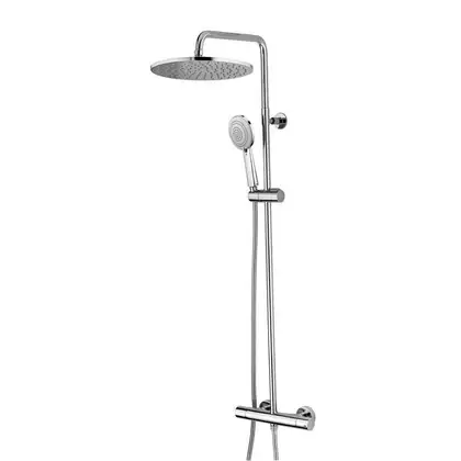 Душевая система с термостатом Bossini Elios (цвет - хром) (L10172 030) фото 1 Aquada.com.ua