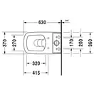 Сиденье для унитаза Duravit DuraStyle 0063710000 slim фото 2 Aquada.com.ua