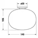 Мыльница подвесная Duravit Starck T, хром/матовое стекло (0099331000) фото 2 Aquada.com.ua