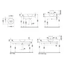 Раковина накладная на столешницу Duravit Bacino Ø 42 см (0325420000) фото 3 Aquada.com.ua