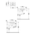 Раковина Duravit 2nd floor 40х30 см (0790400000) фото 2 Aquada.com.ua