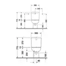 Унитаз с бачком Duravit D-code (с сиденьем SoftClose) (21110900002+0927100004+0067390000) фото 3 Aquada.com.ua