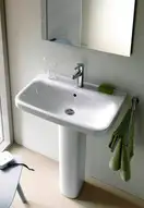 Раковина подвесная Duravit DuraStyle 55 х 44 см (2319550000) фото 3 Aquada.com.ua