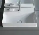 Раковина накладная на столешницу Duravit DuraSquare 60 х 34,5 см (2355600000) фото 2 Aquada.com.ua